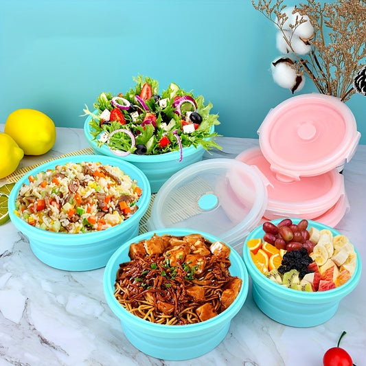 FlexiBowl – Bols Pliables en Silicone (Set de 4)